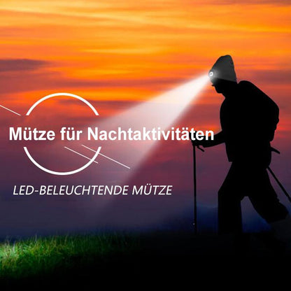 BowLift | Removable LED Headlamp Beanie Hat