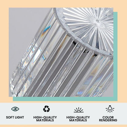 BowLift Touch-Activated Gatsby Crystal Lamp