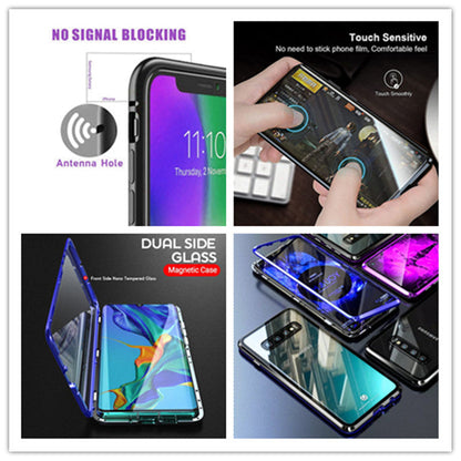 LZINA™ | MAGNETIC DOUBLE-SIDED GLASS PHONE CASE