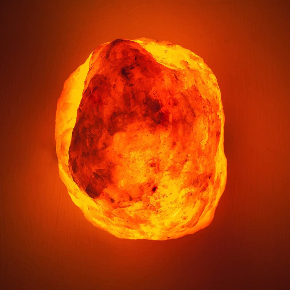 BowLift Himalayan Salt Lamp with Adjustable Dimmer — Create Warm, Customizable Ambience