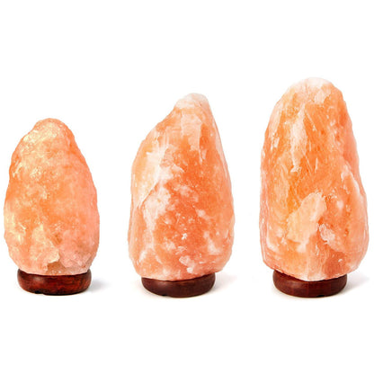 BowLift Himalayan Salt Lamp with Adjustable Dimmer — Create Warm, Customizable Ambience