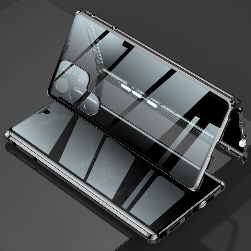 LZINA™ | MAGNETIC DOUBLE-SIDED GLASS PHONE CASE