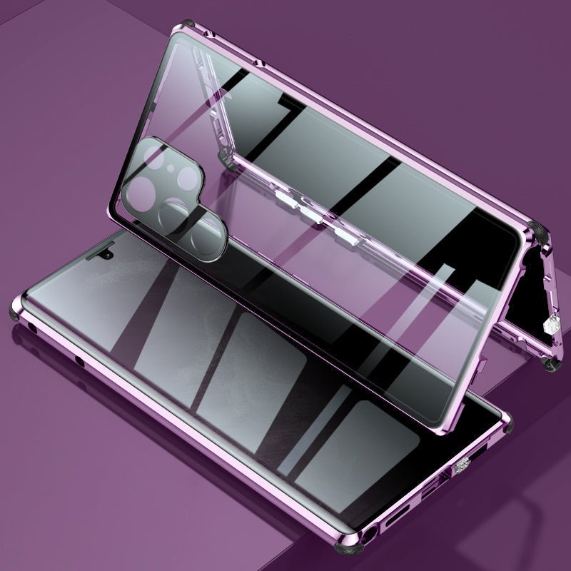 LZINA™ | MAGNETIC DOUBLE-SIDED GLASS PHONE CASE