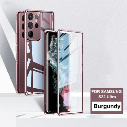 LZINA™ | MAGNETIC DOUBLE-SIDED GLASS PHONE CASE
