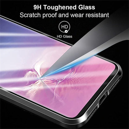 LZINA™ | MAGNETIC DOUBLE-SIDED GLASS PHONE CASE