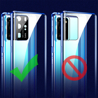 LZINA™ | MAGNETIC DOUBLE-SIDED GLASS PHONE CASE