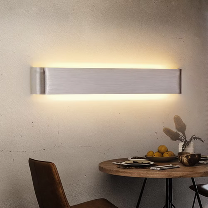 BowLift Nordic LED Wall Light - Modern Brushed Aluminum Indoor Wall Fixture