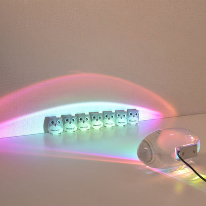 BowLift Crystal Projection LED Table Lamp with Angel-Eye Lighting