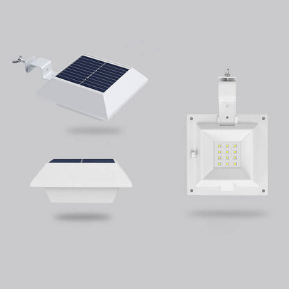LZINA™ | Solar UFO Shape Design Fence Light LED Outdoor Wall Lamp