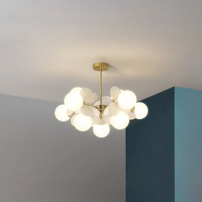 BowLift | Flower Branch Chandelier Living Room
