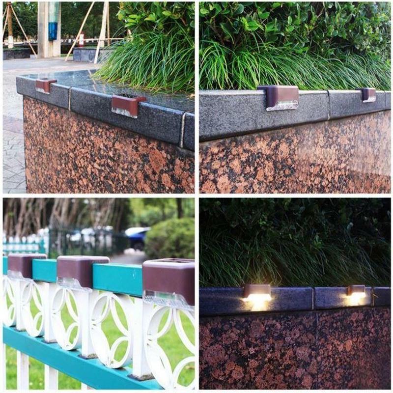 LZINA™ | Waterproof Stair Solar Lights for Outdoors (4 pieces)