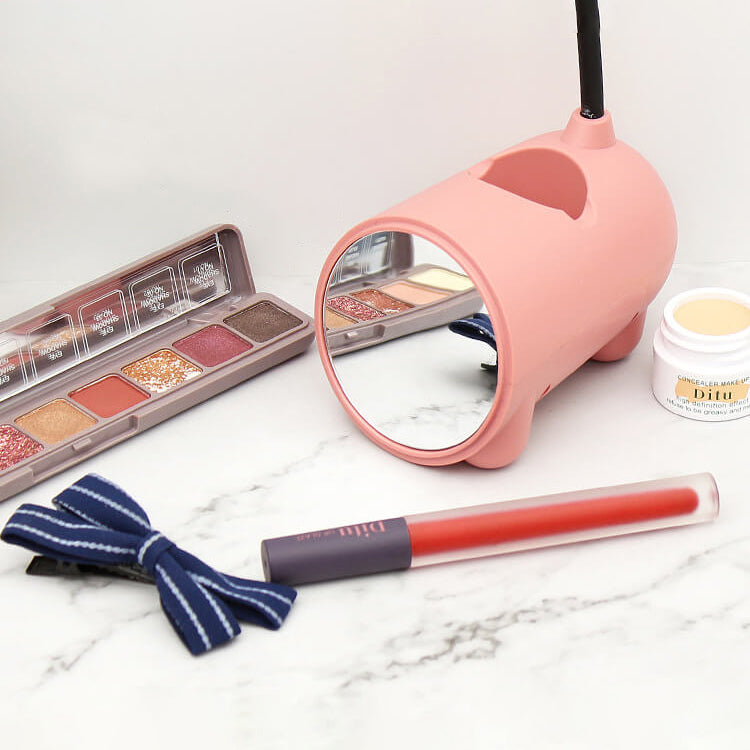 BowLift Cartoon Rabbit LED Touch Desk Lamp with USB Pen Holder