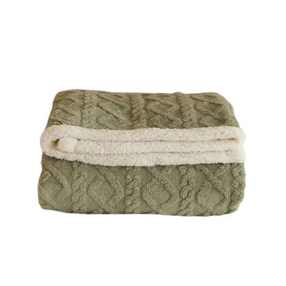 BowLift | Thick Winter Lambswool Blanket - WarmWool