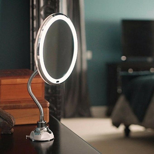 BowLift | 10x Zoom LED Makeup Mirror
