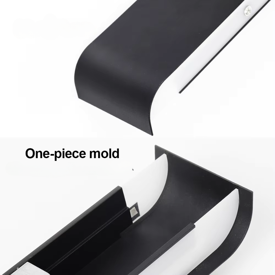 BowLift Nordic LED Wall Light - Modern Brushed Aluminum Indoor Wall Fixture