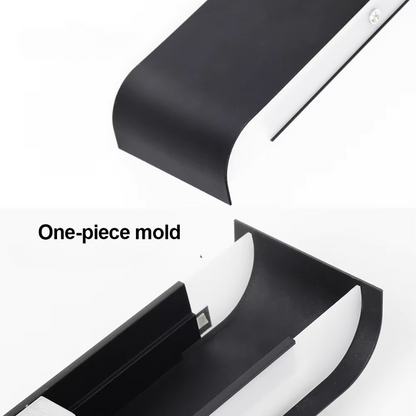 BowLift Nordic LED Wall Light - Modern Brushed Aluminum Indoor Wall Fixture