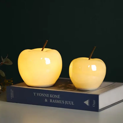 BowLift Apple Translucent Nightstand Lamp – Sleek, Ambient Bedside Lighting