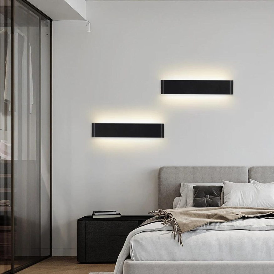 BowLift Nordic LED Wall Light - Modern Brushed Aluminum Indoor Wall Fixture
