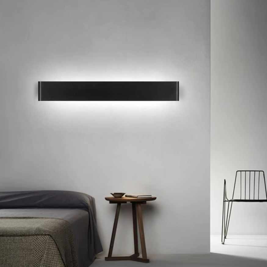 BowLift Nordic LED Wall Light - Modern Brushed Aluminum Indoor Wall Fixture