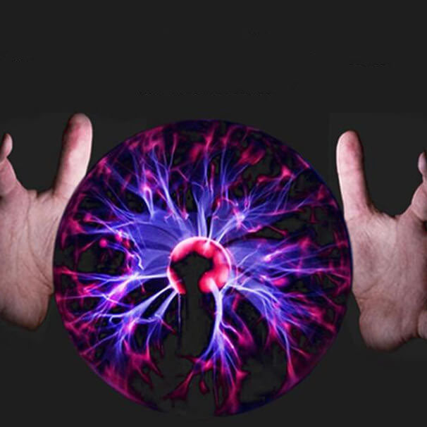 BowLift Magic Electrostatic Ion Ball Light — Flashing Night Light & Ambient Lamp