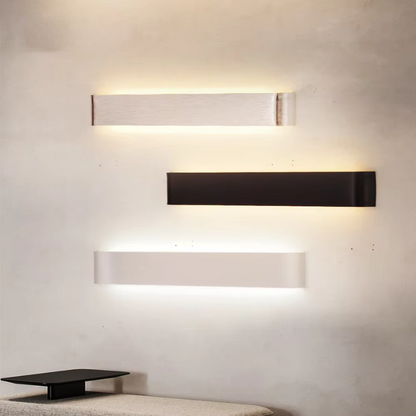 BowLift Nordic LED Wall Light - Modern Brushed Aluminum Indoor Wall Fixture