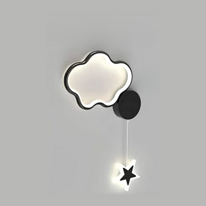 BowLift DreamLight: Enchanting Wall Lamp with Clouds, Stars and Moon