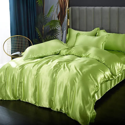 BowLift | Luxury Silk Satin Bedding Set - SilkElegance