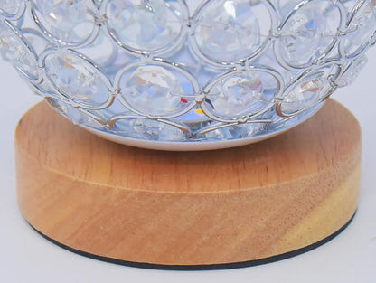 BowLift Sleek Modern Minimalist Round USB-Rechargeable LED Table Lamp