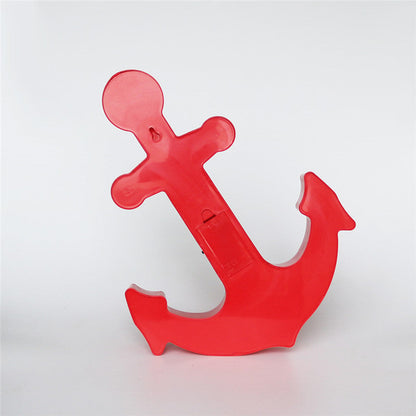 BowLift Scandinavian-Modern Boat Anchor LED Wall Sconce — Battery-Powered ABS Lamp