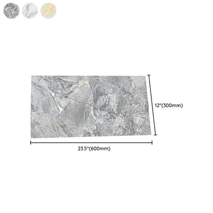BowLift | Multi-Tonal Style Vinyl Plank Peel and Stick Porcelain Tile Look Vinyl Plank Flooring