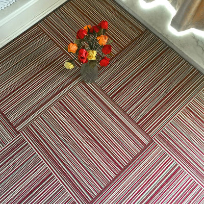 BowLift | Dark Color Level Loop Carpet Tile Non-Slip Self-Adhesive Indoor Office Carpet Tiles