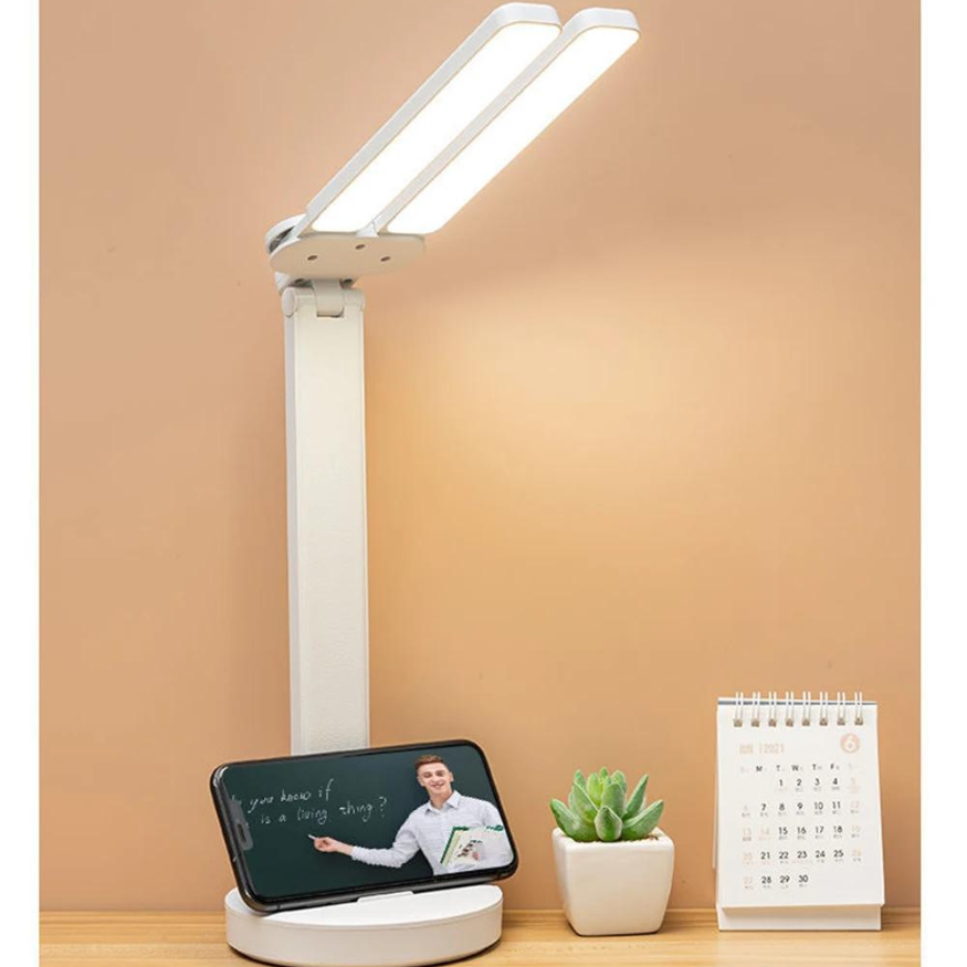 BowLift Adjustable Reading Lamp — Rechargeable, Dimmable, and Perfect for Your Phone Table