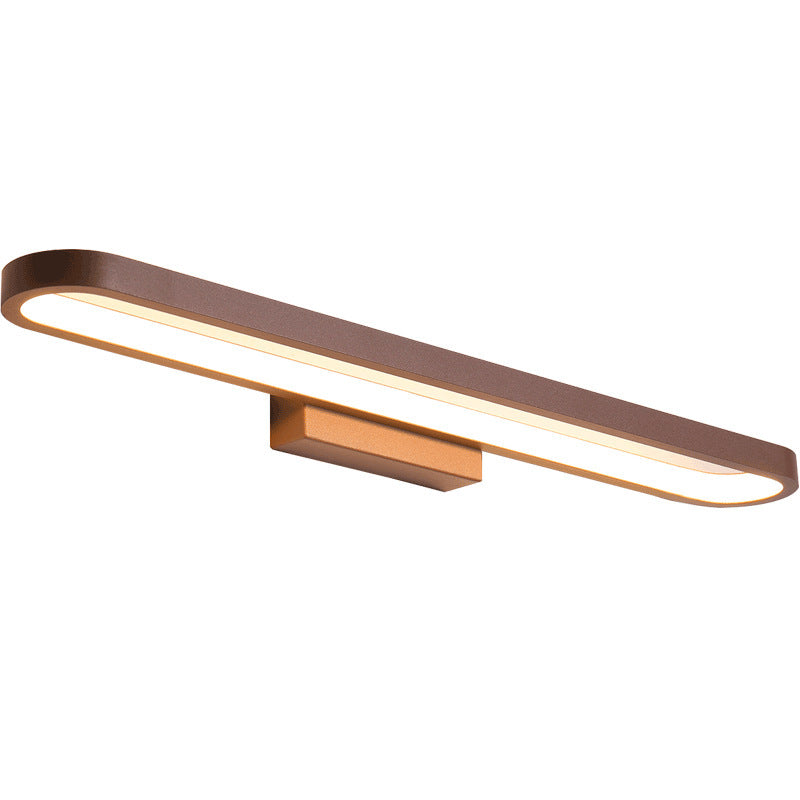 BowLift Leigh Modern Linear Wall Light – Gold Metal Fixture for Bedroom or Bathroom