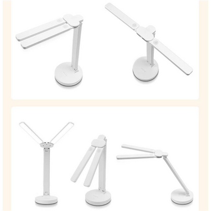 BowLift Adjustable Reading Lamp — Rechargeable, Dimmable, and Perfect for Your Phone Table