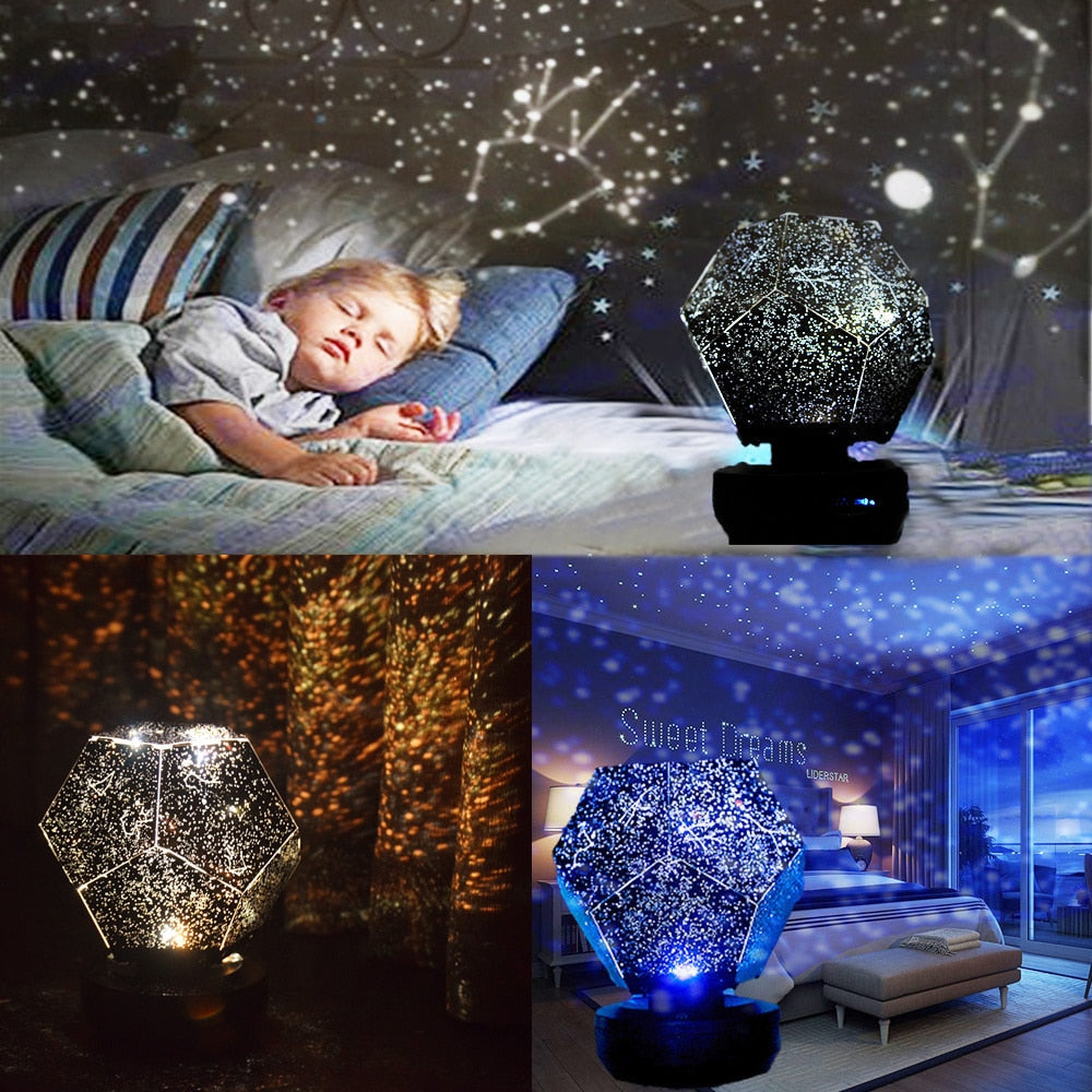 LZINA™ | Star Projector LED Galaxy Night Light