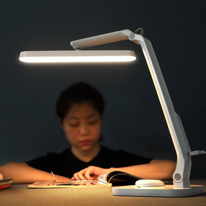 BowLift Modern Eye-Care LED Desk Lamp with USB Charging and Foldable Design for Students