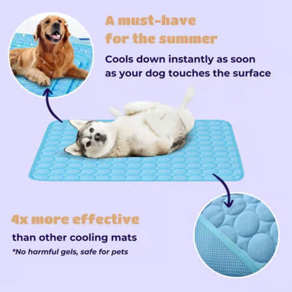 LZINA™ | Cooling Mat for Dogs (4x More Effective)