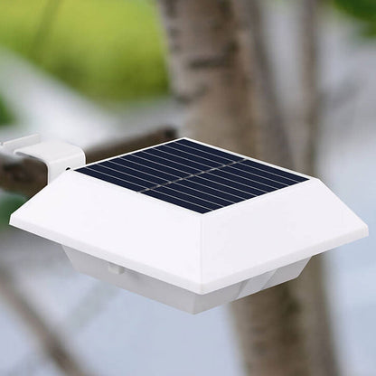 LZINA™ | Solar UFO Shape Design Fence Light LED Outdoor Wall Lamp