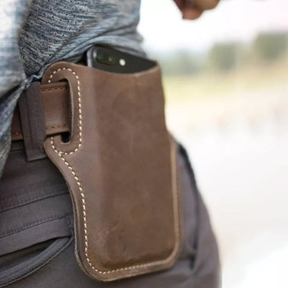 LZINA™ | Retro Short Phone Case Belt Pouch