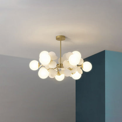 BowLift | Flower Branch Chandelier Living Room