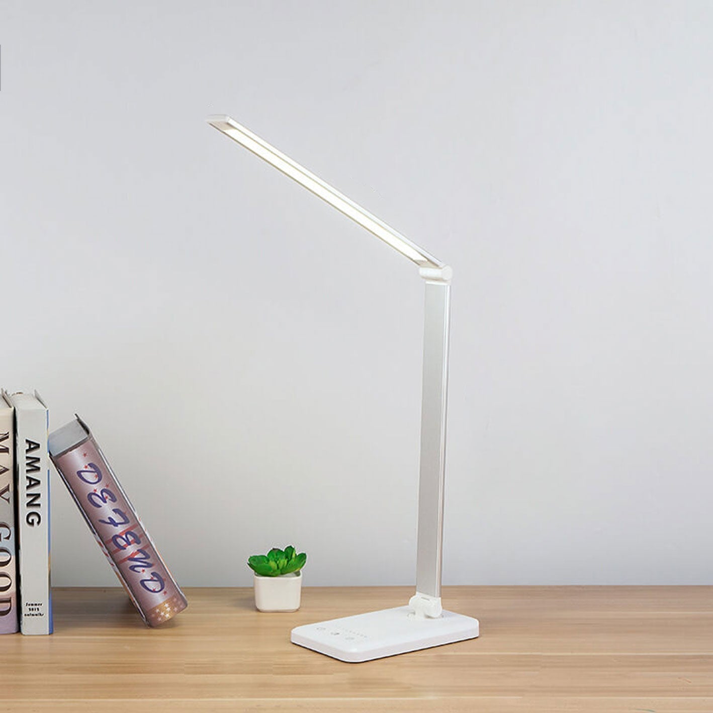 BowLift Nordic Foldable Touch Dimmable LED Desk Lamp — Creative, Space-Saving Desk Lighting