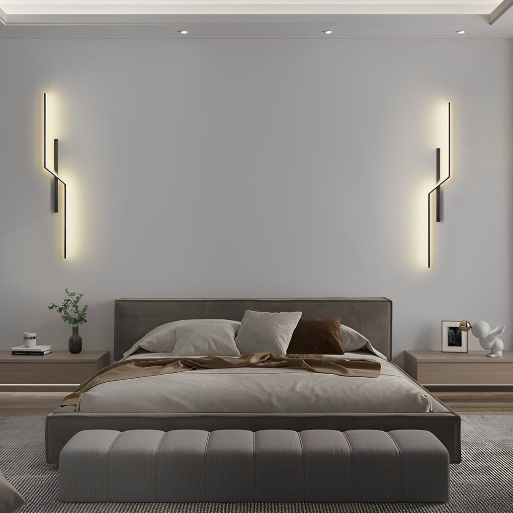BowLift | Lines Creative LED Modern Minimalist Wall Lamp – Decorative Wall Lighting