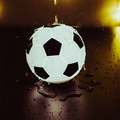 BowLift Creative Soccer Silicone LED Night Light — USB-Charging Table Lamp