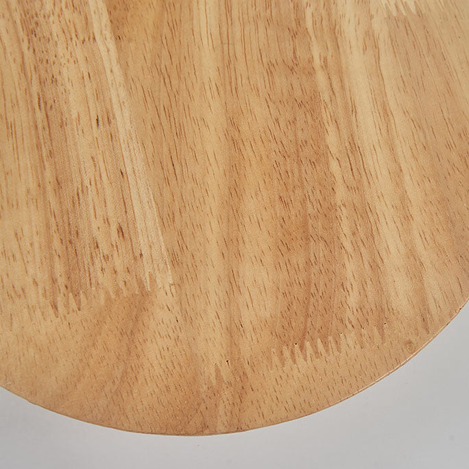 BowLift Modern Minimalist Wood LED Wall Light — Round, Irregular Oval Wall Lamp for Living Room