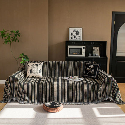 BowLift | Regal Stripes Chenille Sofa Cover