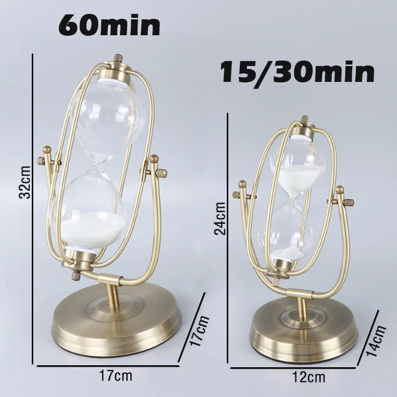 LZINA™ | ClassicElegance - White Sand Hourglass