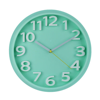 BowLift | 3D Large Number Silent Wall Clocks 12.5 Inch Battery Operated