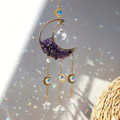 LZINA™ | Moon crystal sun catcher
