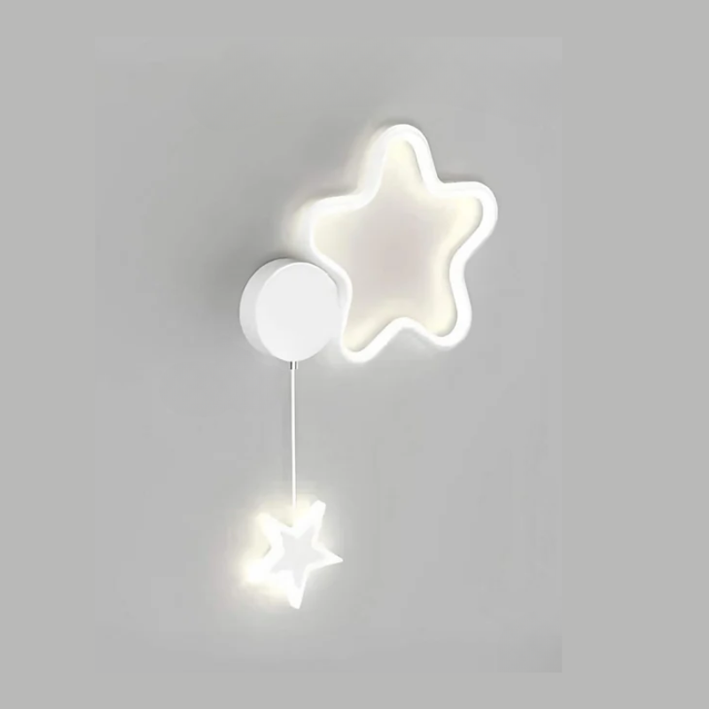 BowLift DreamLight: Enchanting Wall Lamp with Clouds, Stars and Moon