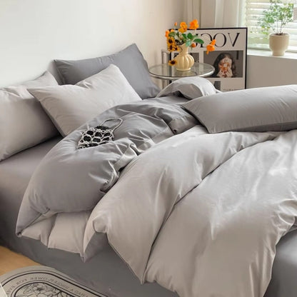 BowLift | Lustova Cotton Duvet Cover | 3pcs Set